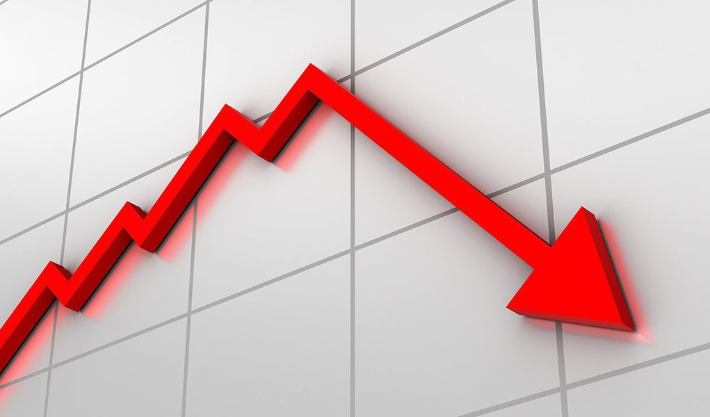 Indicador Antecedente Composto da Economia (Iace) para o Brasil, que procura antecipar a direção da economia a curto prazo, caiu 1,5% em agosto; indicador alcançou 87,7 pontos, na décima queda consecutiva; retração registrada em julho foi de 0,8%