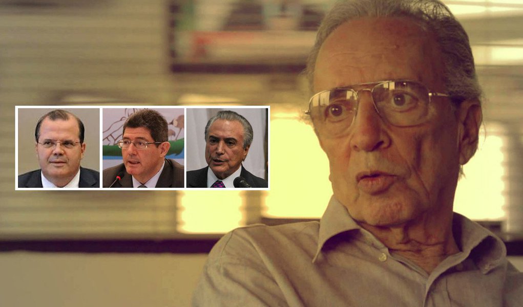 Pra o colunista da Folha, crise se agrava pela incapacidade do ministro Joaquim Levy (Fazenda) e do presidente do BC, Alexandre Tombini, de darem uma resposta, mesmo que “neoliberaloide”, depois de oito meses nos cargos; Jânio diz categoricamente que o vice Michel Temer age com deslealdade e que fala, sem dizer, na derrubada de Dilma; situações que não lhes credenciam a ser “alguém com capacidade de unir a todos”