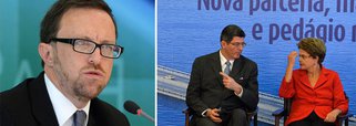 "Dilma e Levy formam uma dupla inesperada", diz o jornalista Thomas Traumann, que foi ministro da Comunicação Social no governo Dilma; "Um reconhece no outro as melhores intenções, mas ambos discordam de quase tudo o mais. Desde novembro, quando Levy foi anunciado ministro, o governo federal funciona na errática relação entre a presidente detentora de 54,5 milhões de votos e o ministro fiel depositário da confiança do mercado financeiro"