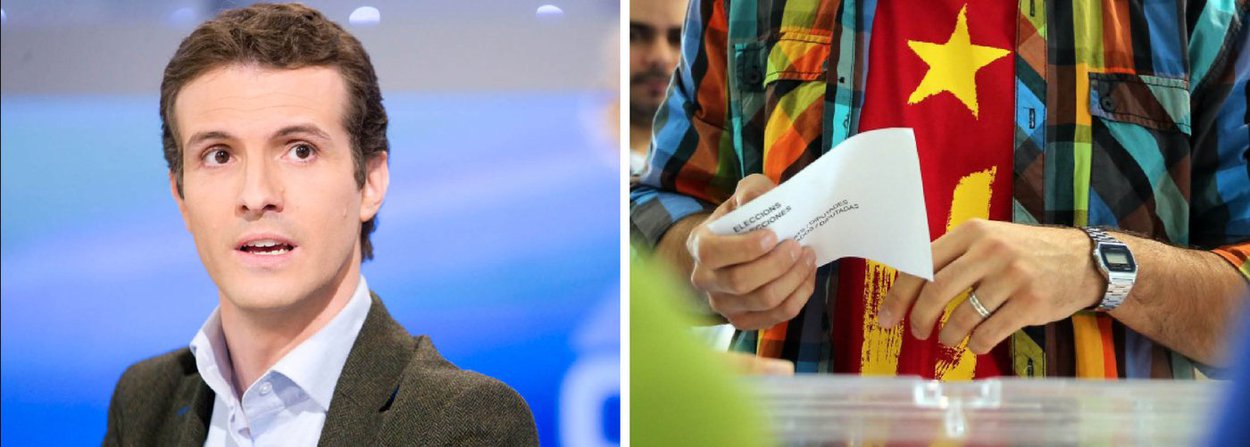 Partido Popular (PP) espanhol alertou neste domingo, 27, que o governo "não vai consentir" que se continue o processo de independência da Catalunha, apesar dos resultados das eleições regionais apontarem para uma vitória dos separatistas; "Vamos continuar a garantir a legalidade, defendendo a unidade da Espanha e pedindo tranquilidade aos espanhóis, porque o governo continuará garantindo o Estado de Direito e a liberdade na Espanha", afirmou o vice-secretário para Comunicação do PP, Pablo Casado