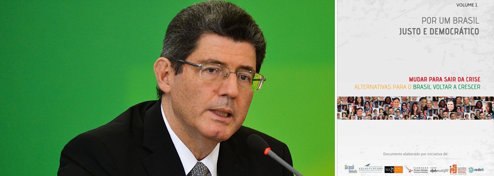 Um dia depois de a Fundação Perseu Abramo, ligada ao PT, divulgar um documento que faz críticas à política econômica do governo da presidente Dilma Rousseff, o ministro da Fazenda destacou a importância de se concluir as medidas e afirmou que "não adianta criar cizânia em torno do ajuste [fiscal]"; "A gente tem um plano muito bom de investimentos, esse 1, 2, 3 do qual eu falei: Você acerta o fiscal, os juros começam a cair e você enfrenta as questões da oferta, fazendo as mudanças que o Brasil precisa para criar empregos", disse; "A gente precisa é ter o apoio da sociedade e do Congresso para fazer isso", alertou; segundo Joaquim Levy, "uma casa dividida, como naquele filme do Abraham Lincoln, não subsiste"