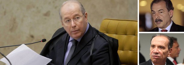 "Estou estudando, estou lendo e verificando se há base empírica, idônea, e se há suporte fático que possa legitimar a abertura de uma investigação penal", declarou o ministro Celso de Mello, que relata as denúncias contra o ministro da Casa Civil e o senador do PSDB; segundo ele, não há previsão para o despacho