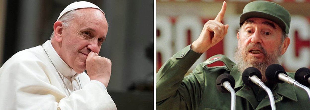 O livro 'Diálogo entre João Paulo II e Fidel' foi escrito em 1998 pelo atual papa, quando ninguém, nem sequer ele mesmo, imaginava que algum dia seria o chefe da Igreja Católica, e tampouco que ele viajaria a Cuba em setembro de 2015; o Papa Francisco será recebido neste domingo (20) pelo presidente Raúl Castro, e, possivelmente pelo próprio Fidel; o livro que foi relançado esta semana em Roma tem um teor quase profético, escrito como se fosse um apanhado de “notícias do futuro”, segundo comenta o professor Fernando Lucero Schmidt, que escreveu o prefácio da obra, e que trabalhou com Bergoglio na década de 90