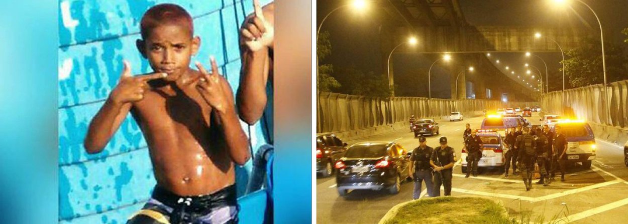 A polícia afastou das ruas e recolheu as armas de cinco PMs da UPP do Caju, no Rio, envolvidos na morte do menino Herinaldo Vinícius da Santana, de 11 anos, atingido com um tiro na cabeça; eles prestaram depoimento na sede da Divisão de Homicídios (DH) da Capital e foram afastados das ruas pela Coordenadoria de Polícia Pacificadora (CPP); os parentes do menino também prestaram depoimento; a PM determinou a abertura de um Inquérito Policial Militar (IPM) para apurar o crime