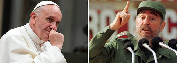 O livro 'Diálogo entre João Paulo II e Fidel' foi escrito em 1998 pelo atual papa, quando ninguém, nem sequer ele mesmo, imaginava que algum dia seria o chefe da Igreja Católica, e tampouco que ele viajaria a Cuba em setembro de 2015; o Papa Francisco será recebido neste domingo (20) pelo presidente Raúl Castro, e, possivelmente pelo próprio Fidel; o livro que foi relançado esta semana em Roma tem um teor quase profético, escrito como se fosse um apanhado de “notícias do futuro”, segundo comenta o professor Fernando Lucero Schmidt, que escreveu o prefácio da obra, e que trabalhou com Bergoglio na década de 90