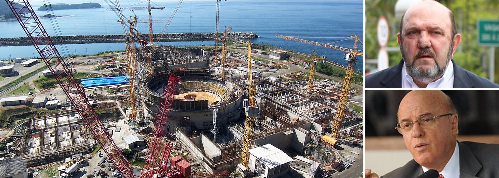 De acordo com a Procuradoria Geral da República, caciques do partido receberam propina de empreiteiras por meio de contrato da usina nuclear do Rio de Janeiro; contribuição financeira ao partido teria sido solicitada pelo almirante Othon Pinheiro, presidente licenciado da Eletronuclear, ao empresário Ricardo Pessoa, da UTC, que liderava o consórcio vencedor da licitação para a retomada das obras, paradas desde 1980; em acordo de leniência, a Camargo Corrêa também citou novos executivos de empreiteiras participantes do cartel de Angra 3