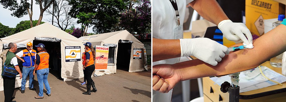 Número de casos, confirmados pela Secretaria de Saúde do Distrito Federal, é referente ao período de 28 de fevereiro a 5 de março; de acordo com o Informativo Epidemiológico nº 10; desde o início do ano 5.342 casos da doença foram em moradores de Brasília e 690 ocorrências na população de Goiás; as regiões administrativas com mais números de registros são Brazlândia (1.041), Ceilândia (596), Planaltina (329), Samambaia (321), São Sebastião (491) e Taguatinga (506). No total, representam 61% das ocorrências