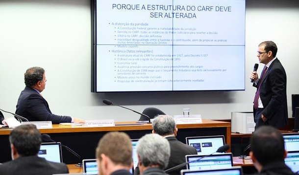 Em depoimento à CPI do Carf, o procurador Frederico Paiva disse nesta terça-feira 22 que o esquema de corrupção no órgão ligado ao Ministério da Fazenda é anterior ao governo do PT; Paiva criticou a atuação do Carf, com possibilidades ilimitadas de recursos e permissão para que advogados exercessem a profissão e fossem nomeados conselheiros, além de decisão do STF que só permite ações por sonegação depois de exauridos todos os recursos na esfera administrativa
