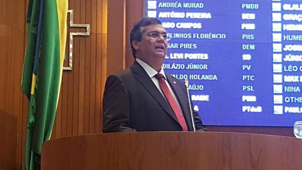 O governador do Maranhão, Flávio Dino, participou da sessão solene de abertura dos trabalhos da Assembleia Legislativa; "Nós acreditamos que as medidas tomadas pelo governo com o apoio da Assembleia seguiram o caminho correto", enfatizou o governador, depois de citar todos os cortes e economias feitas pelo governo, e a manutenção da folha de pagamento dos servidores em dias