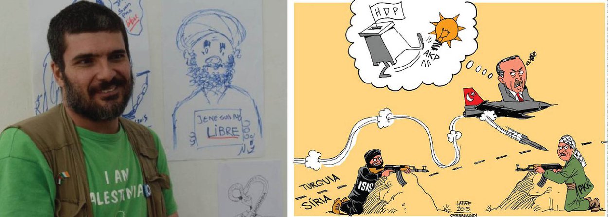 Cartunista brasileiro Carlos Latuff teve o acesso à sua página bloqueado pelo governo da Turquia, depois de ilustrações com críticas ao presidente turco Recep Tayyip Erdogan; artista que tem charges publicadas no 247 disse que recebeu notificação dos administradores da plataforma WordPress, onde hospeda seu blog de charges, de que o acesso na Turquia estava bloqueado; "Já sofri diversas ações de censura, não chega a me surpreender", afirma; governo turco não especificou as razões do bloqueio confirmou que houve um processo relacionado ao site desse artista; acesso à página já está liberado a partir da capital Istambul