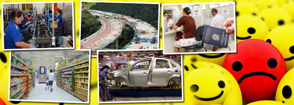 Pesquisa Ibope divulgada nesta segunda-feira 15 revela que uma das principais tarefas da equipe econômica do governo é dissipar a onda de pessimismo que se abateu sobre a economia brasileira; de acordo com o levantamento realizado entre 16 e 20 de janeiro, 46% dos brasileiros acham que a economia será pior em 2016 na comparação com 2015 e 26% acreditam que vai continuar igual ao ano passado; apenas um quarto dos entrevistados (25%) espera melhora na economia neste ano