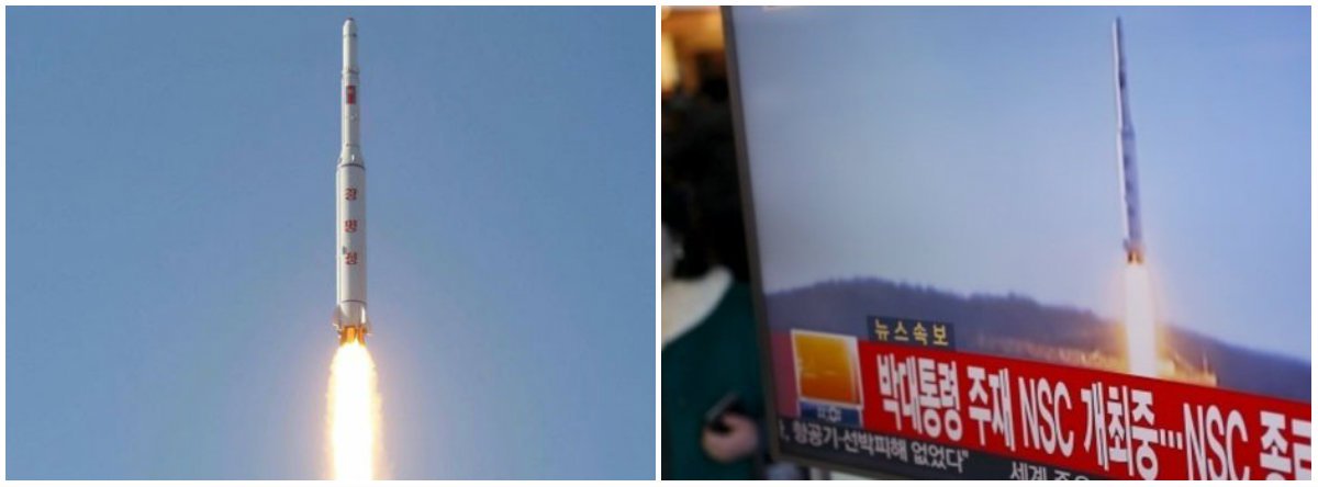 Órgão das Nações Unidas condenou veementemente neste domingo o mais recente lançamento de foguete da Coreia do Norte e prometeu tomar medidas punitivas, ao passo que Washington busca garantir que o órgão de 15 países imponha "sérias consequências" contra Pyongyang assim que possível; o país está sob sanções da ONU desde seu primeiro teste nuclear, em 2006. Desde então, o país conduziu mais três testes atômicos