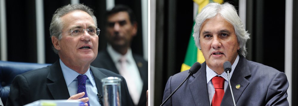 "O que ele vai falar ou não vai falar é questão de foro íntimo. Quando o Supremo decidiu a primeira vez, nós chancelamos. Agora novamente nós vamos chancelar a decisão do Supremo, e ele exercerá o mandato", afirmou o presidente do Senado nesta terça-feira 23; notícias já derma conta de que o senador do PT, que ficou preso por três meses, entregaria colegas