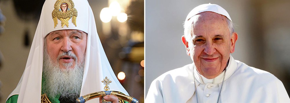 Encontro sem precedentes entre o papa Fracisco e o patriarca Kirill será na próxima sexta-feira; reunião será a primeira entre um papa e um patriarca ortodoxo russo e é o primeiro passo importante para resolver uma cisão de mil anos entre o cristianismo ocidental e oriental que foi dividido no Grande Cisma de 1054; encontro será realizado em Cuba, antes de uma viagem do papa ao México