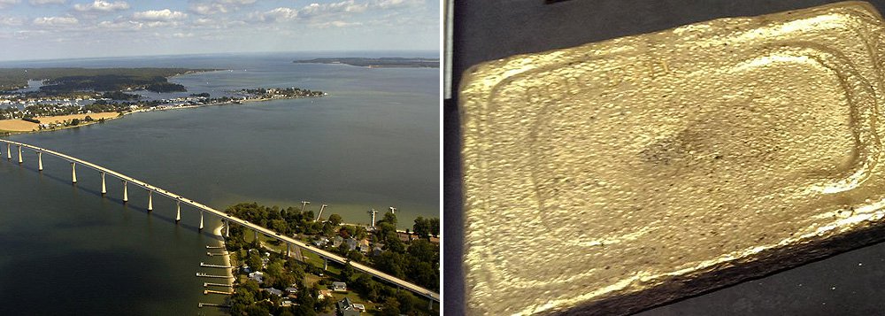 Polícia das Ilhas Salomão, no Pacífico Sul, apreendeu um presumível carregamento de ouro que pertencia a um barco que naufragou durante a 2ª Guerra Mundial no atol Ontong Java; carga composta por uma centena de lingotes fazi aparte de um carregamento avaliado em mais de US$ 1,5 bilhão