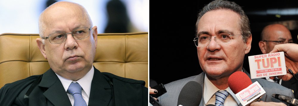 Em resposta ao pedido do procurador-geral da República, Rodrigo Janot, ministro Teori Zavascki disse que ele não havia conseguido demonstrar ligação do presidente do Senado, Renan Calheiros (PMDB-AL), com possíveis crimes relacionados a contratos da Transpetro, subsidiária da Petrobras; “Ainda que haja indícios de vínculo dessa pessoa com o suposto desvio de recursos decorrentes de contratos firmados pela Transpetro, o Ministério Público não se desincumbiu do ônus de demonstrar de que forma esse vínculo se relaciona com os eventuais crimes”, completou