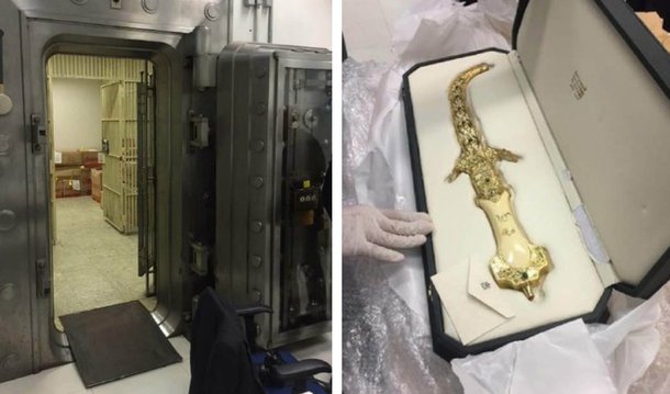 Jornalista Fernando Brito critica manchete da revista da Globo sobre a Polícia Federal ter encontrado um cofre da família de Lula, onde estão presentes recebidos pelo petista quando era presidente; em dezembro de 2010, o ex-presidente autorizou a mesma revista Época a fotografar uma adaga, presente do Rei Mohammed (VI e não IV, como diz a revista); "O que era 'normal' em 2010 virou crime em 2016?", pergunta Brito; o jornalista também demonstra estar chocado com a "descoberta" dos investigadores sobre algo que "pode ser achado no Google"