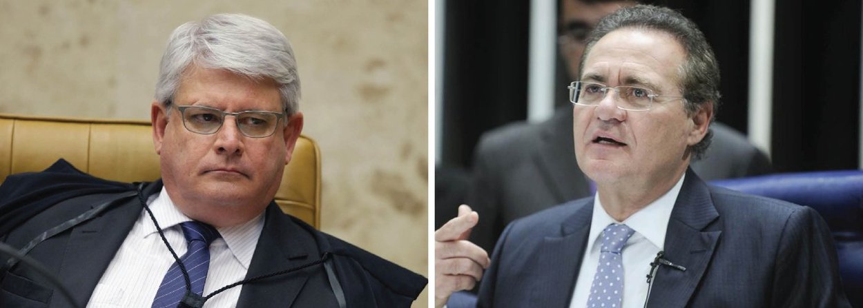 A Procuradoria-Geral da República (PGR) pediu ao Supremo Tribunal Federal (STF) abertura de mais um inquérito para investigar o presidente do Senado, Renan Calheiros (PMDB-AL), na Operação Lava Jato; no pedido, a procuradoria pede autorização para investigar Renan pelos crimes de corrupção passiva e lavagem de dinheiro, pelo suposto recebimento de propina repassada pelo doleiro Carlos Alexandre de Souza Rocha, conhecido como Ceará, um dos operadores financeiros que trabalhava para Youssef
 