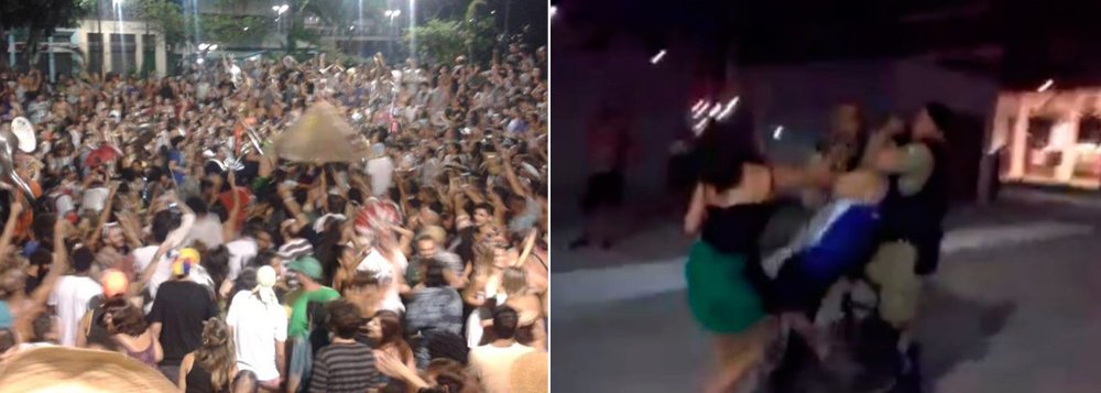 Foliões que ainda brincavam o Canaval no Rio de Janeiro na madrugada deste sábado (13) entraram em confronto com agentes da Guarda Municipal na Praça Mauá, na zona portuária; testemunhas e foliões relatam uso desproporcional da força por parte da Guarda que alega que apenas agiu para evitar a depredação do patrimônio público no local, recém-revitalizado; os detidos na confusão estão sendo ouvidos na 5ª Delegacia de Polícia e ainda não foram liberados