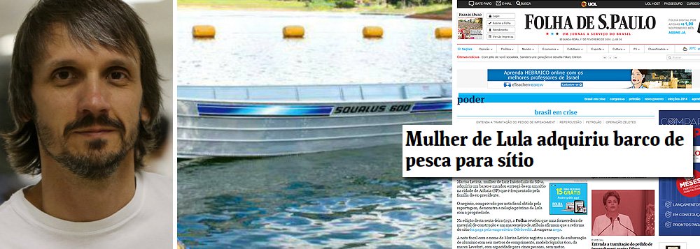 "A Folha tem Kim Kataguiri. A Folha revelou o crime de dona Marisa: comprar um iate de 4 mil reais. Deu pra mim. Como Raul, mentir sozinho eu sou capaz. Prazer enorme ter feito, ontem, o cancelamento da minha velha assinatura", disse o jornalista Fred Melo Paiva, que apresenta o programa O Infiltrado