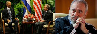 Ex-presidente cubano Fidel Castro afirmou que Cuba não vai esquecer as confrontações do passado com os Estados Unidos e que a ilha "não precisa de presentes" do vizinho do Norte; "Não precisamos que o império nos dê nenhum presente", afirmou; declaração acontece uma semana depois da visita do presidente norte-americano, Barack Obama, a Havana