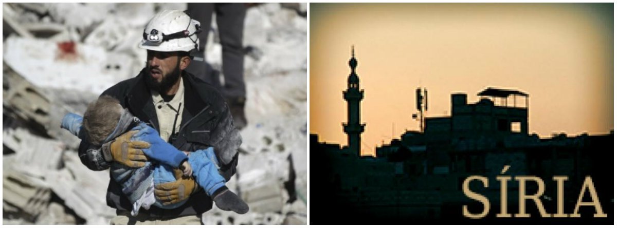 O Observatório Sírio dos Direitos Humanos (OSDH) aumentou para 81 o número de mortos, incluindo 52 civis e prisioneiros, nos ataques da aviação russa contra uma prisão da rede terrorista Al Qaeda, no noroeste da Síria; "O número de vítimas subiu para 81 mortos, incluindo 52 civis e prisioneiros, e 23 combatentes da Al-Nosra", disse a organização não governamental, acrescentando que "há também seis mortos entre os rebeldes que estavam no edifício para tratar de questões administrativas"; foto à esq.: um rapaz carrega corpo de criança em local atingido por bombardeios, que, segundo ativistas, foram feitos por forças russas