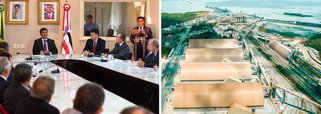  Os resultados positivos apresentados pelo Terminal de Grãos (Tegram), do Porto do Itaqui, em seu primeiro ano de funcionamento possibilitaram a antecipação da segunda fase de expansão, que receberá investimentos de R$ 130 milhões; o governador Flávio Dino recebeu integrantes do Consórcio Tegram-Itaqui, no Palácio dos Leões, para oficializar a abertura das operações; com a obra, que tem início previsto para o segundo semestre de 2016, a capacidade de escoamento produtivo do Porto será duplicada: passará de cinco milhões para 10 milhões de toneladas
