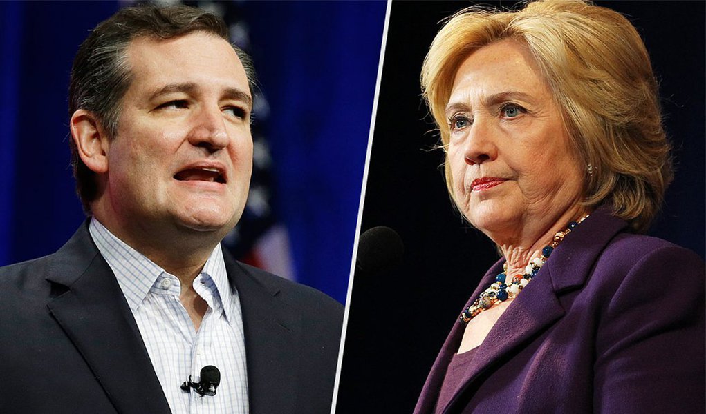 De acordo com as projeções, no lado republicano, Ted Cruz, filho de imigrante cubano e nascido no Canadá, teve 28% dos votos, contra 24% do multimilionário Donald Trump, que dominou as pesquisas de intenções desde junho passado; na ala democrata, Hillary Clinton teve disputa apertada com o seu concorrente Bernie Sanders; com 95% dos votos apurados, Clinton contava com 49,89% de apoio, enquanto Sanders tinha 49,59%