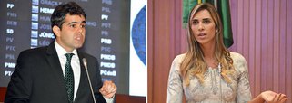 Continua repercutindo a briga entre os deputados Adriano Sarney (PV) e Andrea Murad (PMDB) pela liderança da oposição na Assembleia Legislativa do Maranhão; zem sucesso, o parlamentar pressionou até o último minuto para convencer o PMDB a participar de um “blocão oposicionista” com o PV; a composição seria liderada por Adriano, mas Andrea – insuflada por Ricardo Murad – bateu o pé, exigindo que os peemedebistas Roberto Costa, Nina Melo e Max Barros formassem um bloco apenas com o PROS, do cunhado Sousa Neto