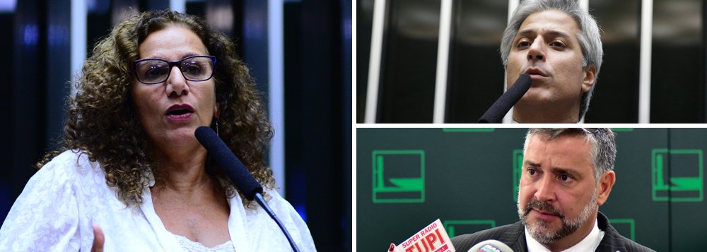 Deputados do PT, PCdoB e Rede prometem obstruir os trabalhos legislativos a partir desta semana até que seus pleitos sejam atendidos. Eles estão mobilizados para combater o impeachment da presidenta Dilma Rousseff, pressionar pelo afastamento do presidente da Casa, Eduardo Cunha (PMDB-RJ), e pelo acolhimento do pedido de impeachment do vice, Michel Temer; "Nosso espírito é de luta, de empenho para chamar a atenção das ruas, da população em suas casas, mostrar nossa reação de indignação", disse a deputada Jandira Feghali (PCdoB)