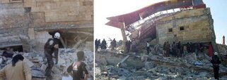 Hospital apoiado pela instituição de caridade Médicos Sem Fronteiras (MSF) na província de Idlib, no norte da Síria, teria sido atacado "deliberadamente", segundo comunicado da instituição; "A destruição deste hospital priva cerca de 40 mil pessoas de tratamentos nesta zona de conflito", disse Massimiliano Rebaudengo, chefe da missão local; unidade teria sido atingida por quatro mísseis; oito pessoas estão desaparecidas