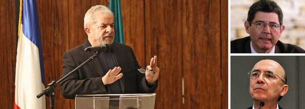 O ex-presidente Lula defendeu nesta quinta (12), em conversa com petistas, em Brasília, a indicação do ex-ministro do Banco Central Henrique Meirelles para o comando do Ministério da Fazenda na tentativa de evitar que a atual crise econômica aumente a rejeição ao governo da presidente Dilma Rousseff; para ele, Meirelles à frente do Ministério da Fazenda traria uma "perspectiva de futuro" para o mercado financeiro e "mudaria o humor" da sociedade, que atualmente estaria pessimista com o aumento da inflação e do desemprego; Lula teria dito que o "prazo de validade de Levy venceu"