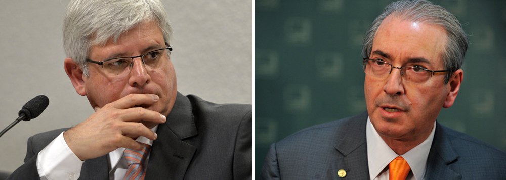 "Data vênia, os mais curiosos já se perguntam o que Rodrigo Janot está esperando para defenestrar Eduardo Cunha da vida nacional", diz o colunista Alex Solnik; "Não pretendo passar por cima do ordenamento jurídico brasileiro, data vênia, mas me pergunto porque Janot senta em cima das provas da Suíça, que são demolidoras ao menos de acordo com o que lemos (ou então o que lemos não vale nada) enquanto o acusado que destila seu ódio todo dia na televisão continua no poder e no firme propósito de levar o país à lona"; leia a íntegra