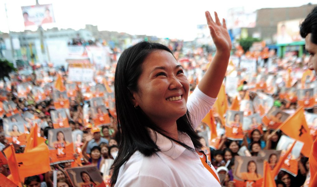 Filha do ex-presidente Alberto Fujimori, Keiko tem 32 por cento de apoio para as eleições de 10 de abril, segundo a pesquisa Ipsos publicada no jornal EL Comercio, avançando dois pontos porcentuais em relação à sondagem anterior