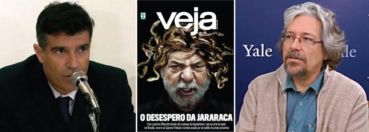 Na primeira edição comandada por André Petry, Veja não conseguiu se desvencilhar de sua pauta única nos últimos anos, que tem sido alimentar o ódio ao ex-presidente Lula; a revista, que circulou neste sábado, também tinha um problema interno para resolver: como o tratar o caso do promotor Cássio Conserino, incensado por Veja há algumas semanas, mas estraçalhado por juristas, promotores e jornalistas nos últimos dias; a saída foi falar rapidamente em "peça amadora" e abordar "o desespero da jararaca", sobre um ex-presidente Lula supostamente "acuado por um pedido de prisão preventiva"