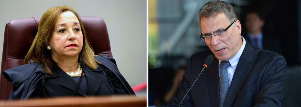 A ministra do Superior Tribunal de Justiça (STJ) Assusete Magalhães negou um pedido de liminar feito pelo PPS na ação em que questiona declarações do ministro da Justiça, Eugênio Aragão, em entrevista à Folha, após ele dizer que não ia tolerar vazamentos de informações de operações da PF; a ministra disse que o afastamento preventivo de servidores públicos deve ser feito no âmbito de processo disciplinar. Para a ministra, mesmo em casos de vazamento de informação é preciso dar o direito do contraditório e de defesa