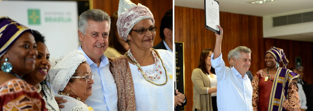 O governador do Distrito Federal, Rodrigo Rollemberg, assinou, Dia Mundial da Religião e Dia Nacional de Combate à Intolerância Religiosa, o decreto de criação da Delegacia Especial de Repressão aos Crimes por Discriminação Racial, Religiosa ou por Orientação Sexual ou contra a Pessoa Idosa ou com Deficiência; a delegacia é a quarta do país criada para combater os crimes de discriminação; segundo Rollemberg, a população deve se conscientizar "de que uma das coisas mais belas que temos em nosso país é essa diversidade cultural e religiosa; "Por isso, é preciso não apenas respeitar, mas também promover essa diversidade", afirmou