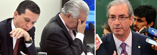 Segundo a colunista Mônica Bergamo, partido do deputado paulista Fausto Pinato, relator do processo contra Eduardo Cunha que foi destituído na semana passada, também estuda pedir à Procuradoria-Geral da República o afastamento do presidente da Câmara do cargo; diz ainda que o PRB deve entrar também com habeas corpus no Supremo para que Pinato volte ao cargo de relator