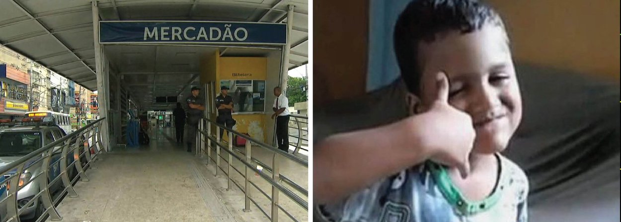 Um menino de quatro anos de idade foi eletrocutado numa estação do BRT Transcarioca, corredor exclusivo de ônibus que liga a Barra da Tijuca ao Aeroporto Internacional do Rio; o incidente ocorreu numa das catracas de acesso à estação Mercadão de Madureira, na zona norte da cidade; a criança foi atendida e levada para o Hospital Albert Schweitzer, em Realengo, na zona oeste; segundo as últimas informações da Secretaria Municipal de Saúde, o menino permanece internado, em estado grave