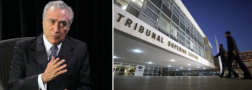 O tribunal reabriu ação de investigação eleitoral em que o PSDB pleiteia a cassação de seu mandato e da presidente Dilma Rousseff; de acordo com a legislação, Dilma e Temer precisam ser notificados pessoalmente sobre o processo; com a citação, os advogados da coligação terão sete dias para apresentar defesa ao tribunal