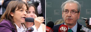 "O presidente Cunha tem feito manobras, no exercício do cargo, para dificultar a tramitação do processo por quebra de decoro. Exemplo claro disto foi a decisão de cancelar a sessão do Conselho de Ética. Além disto, tem usado diversos recursos de que dispõe na Mesa Diretora para sua defesa pessoal. Vamos pedir ao STF, por meio do procurador Janot, para que se posicione a este respeito", anunciou a deputada Eliziane Gama (Rede-MA)