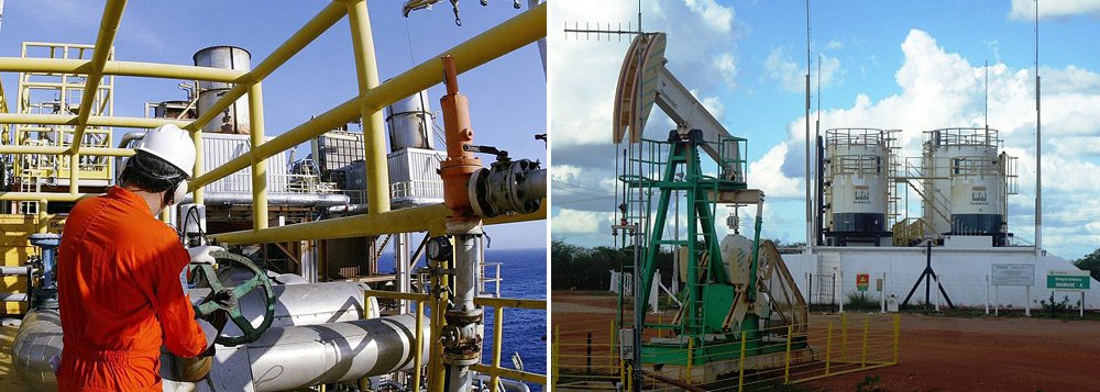 Produção de petróleo no Brasil em 2015 cresceu 8 por cento ante o ano anterior, diante do aumento da extração nos poços do pré-sal, segundo dados publicados nesta terça-feira pela autarquia do segmento de petróleo (ANP); a média da commodity no ano passado somou 2,437 milhões de barris de petróleo por dia (bpd), ante a média de 2,253 milhões bpd registrada em 2014; a produção do pré-sal totalizou 1,091 milhão de barris de óleo equivalente por dia (boe/d), volume 33,7 por cento superior a dezembro de 2014