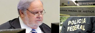 A Polícia Federal concluiu laudo técnico no qual constatou o superfaturamento patrocinado por empresas que fornecem serviços de informática para o Superior Tribunal de Justiça; o superfaturamento foi entre R$ 8 milhões e R$ 13 milhões; são 12 os servidores investigados por envolvimento, e que devem ser punidos com advertência ou demissão; irregularidades ocorreram na gestão do ministro Felix Fischer