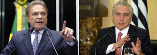 No exercício da Presidência, entre novembro de 2014 e julho de 2015, o vice Michel Temer (PMDB) assinou sete decretos que abriram crédito suplementar de R$ 10,807 bilhões; prática é a mesma adotada pela presidente Dilma Rousseff, apontada como um dos principais motivos para o pedido de impeachment aberto contra ela na Câmara; oposição vai pedir ao TCU uma investigação sobre o caso; “Se a conclusão for de que o vice também cometeu crime de responsabilidade, é obvio que o processo de impeachment deve ser ampliado e os dois deverão ser colocados no banco dos réus”, disse o senador Álvaro Dias (PSDB-PR); se der certo, quem assume é Eduardo Cunha