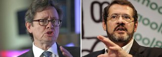 O vice-presidente do Brasil, Michel Temer, está considerando o presidente do conselho do Goldman Sachs no Brasil, Paulo Leme, e o ex-diretor do Banco Central Luiz Fernando Figueiredo; Leme está cogitado para a Fazenda; Figueiredo, por sua vez, já foi diretor do BC num período marcado por juros recordes e altíssima volatilidade cambial