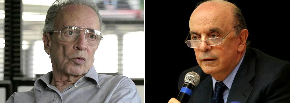  O jornalista Janio de Freitas comenta na sua coluna deste domingo (21) sobre a funcionária fantasma do senador José Serra (PSDB-SP), Margrit Dutra Schmidt, que é irmã de Mirian Dutra, ex-amante de Fernando Henrique Cardoso; "Serra é um dos mais ferrenhos cobradores de "ajuste fiscal", ou seja, do corte de gastos públicos. Desde, percebe-se, que não atinjam os seus gastos de dinheiro público, mesmo para fantasmas que, aliás, com o Congresso funcionando, estão na República Dominicana. Talvez Serra tenha casa por lá", diz Janio de Freitas