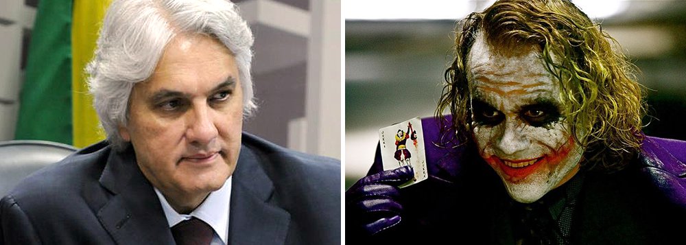 Após a divulgação do conteúdo de sua colaboração premiada na Lava Jato, o senador Delcídio do Amaral (ex-PT-MS) se comparou ao vilão Coringa, em "Batman, o Cavaleiro das Trevas"; "Eu não sou vilão. Eu não sou bandido. Eu sou um profeta do caos", disse; ele ainda ironizou Aloizio Mercadante, ministro da Educação, que acusa de tentar evitar sua delação oferecendo apoio financeiro e lobby junto ao STF; "Amigo? Ele é amigo da onça! Onde ele era meu amigo? Minha história toda no Senado é de briga com ele. Todo mundo sabe disso", rebateu