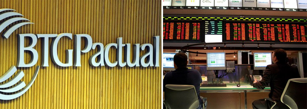 A BM&amp;FBovespa informou nesta quarta-feira que, no aguardo de mais esclarecimentos sobre a alteração do controle acionário, ficam suspensos os negócios com os valores mobiliários do BTG até às 14 horas (horário de Brasília); mais cedo, o banco informou que André Esteves, preso na semana passada pela Operação Lava Jato, deixou de controlar a instituição