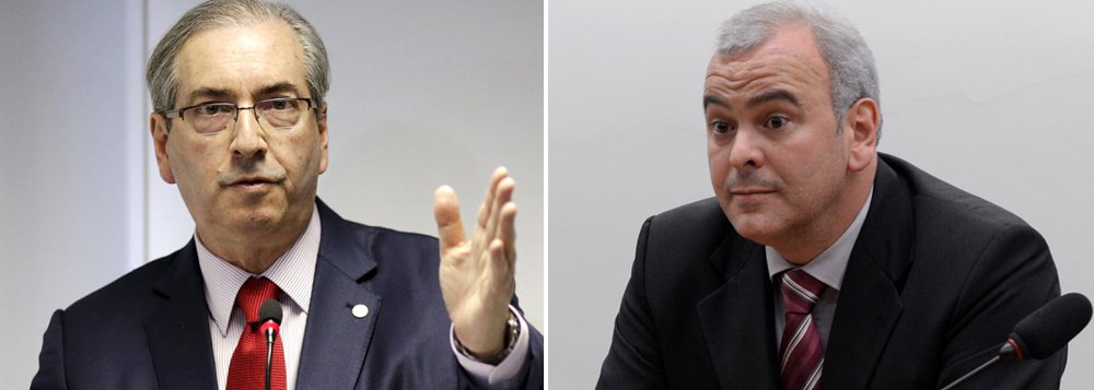 Grupo elegeu o deputado Júlio Delgado (PSB-MG) como alvo prioritário de um contra-ataque a parlamentares que trabalham para acelerar sua cassação no Conselho de Ética da Câmara; aliados querem pedir a abertura de processo contra Delgado, sob a alegação de que ele mentiu ao dizer que não recebeu recursos da UTC, uma das empreiteiras investigadas na Lava Jato, em 2014; registro da Justiça Eleitoral aponta uma doação de R$ 100 mil para ele, que nega o repasse 