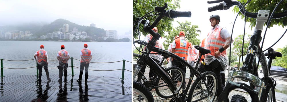 A cidade do Rio de Janeiro teve primeiro dia da Operação Segurança Presente, que visa dar mais tranquilidade aos moradores; mais de 400 agentes reforçarão o policiamento diariamente na Lagoa Rodrigo de Freitas, no Aterro do Flamengo (zona sul) e no Méier (zona norte); serão destinados R$ 44 milhões em dois anos para garantir um patrulhamento mais eficaz nesses pontos da cidade; a iniciativa é uma parceria entre a Secretaria de Estado de Governo e a Fecomércio